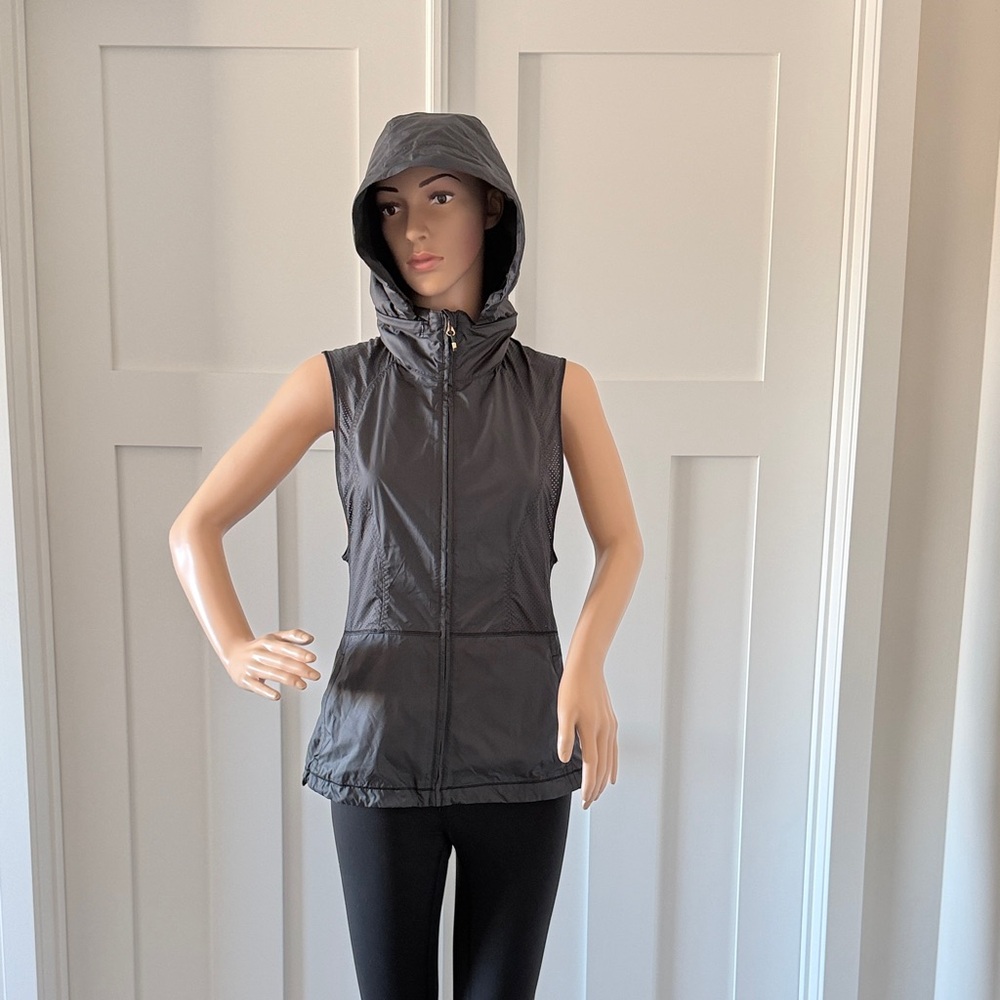 Lululemon Black Hooded Vest